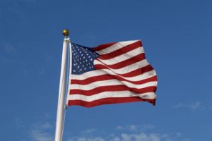 U S Flag on white fiberglass flagpole.jpg
